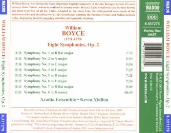CD William Boyce: Eight Symphonies, Op. 2 304855