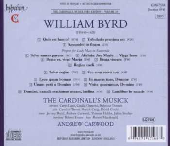 CD William Byrd: Laudibus In Sanctis 340725