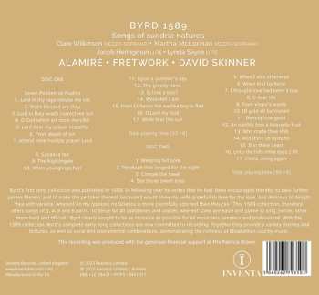 2CD William Byrd: Byrd 1589 (Songs Of Sundrie Natures) 467716