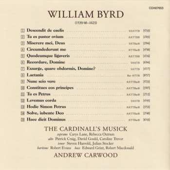 CD William Byrd: Hodie Simon Petrus 455714