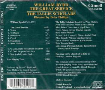 CD William Byrd: The Great Service 391464