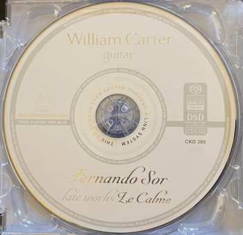 SACD William Carter: Le Calme. Fernando Sor late works 324168