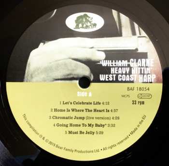 LP William Clarke: Heavy Hittin' West Coast Harp LTD 323377