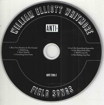 CD William Elliott Whitmore: Field Songs DIGI 288658
