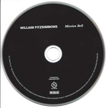 CD William Fitzsimmons: Mission Bell 470079