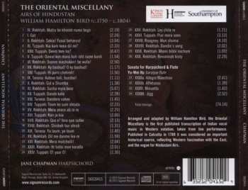 CD William Hamilton Bird: The Oriental Miscellany - Airs Of Hindustan 113298