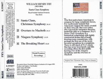 CD William Henry Fry: Santa Claus Symphony 122838