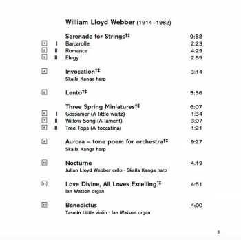 CD William Lloyd Webber: Invocation 302986