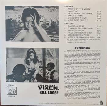 LP William Loose: Russ Meyer's Vixen. Original Motion Picture Soundtrack LTD | CLR 61690