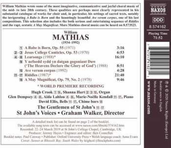 CD William Mathias: Choral Music 365577