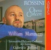 Album William Matteuzzi: Rossini Opera Concert