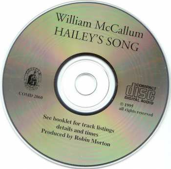CD William McCallum: Hailey's Song 300737