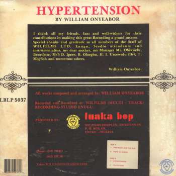 LP William Onyeabor: Hypertension 59430