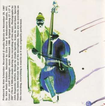 CD William Parker: Lifting The Sanctions