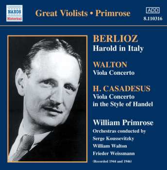 CD William Primrose: Great Violists 449899