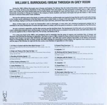LP William S. Burroughs: Break Through In Grey Room LTD | CLR 465447