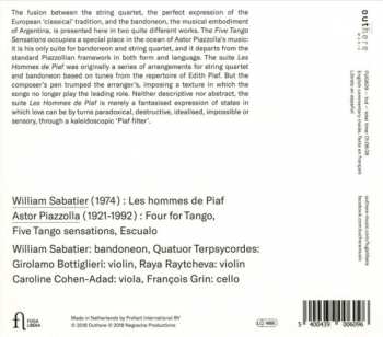 CD William Sabatier: PIAZZOLLA - PIAF 323066