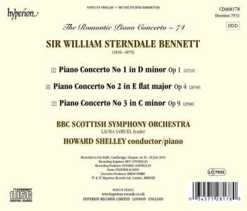CD William Sterndale Bennett: Piano Concertos 1, 2, & 3 303447