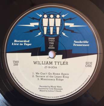 LP William Tyler: Live At Third Man Records 535806