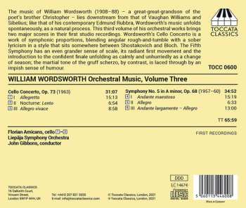 CD William Wordsworth: Orchestral Music, Volume Three 118384