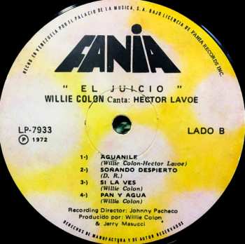 LP Willie Colón: El Juicio 375389