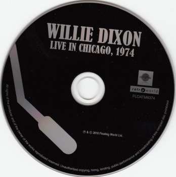 CD Willie Dixon: Live In Chicago, 1974 256901