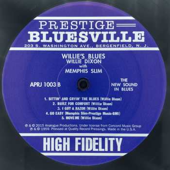 LP Willie Dixon: Willie's Blues NUM | LTD 449626