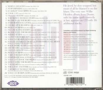 CD Willie Headen: Blame It On The Blues 191180