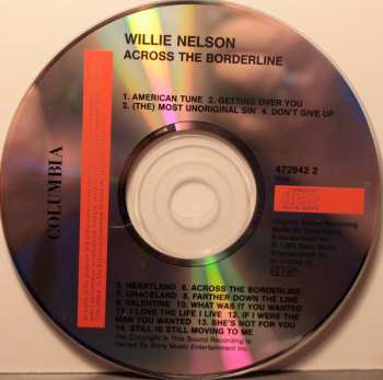 CD Willie Nelson: Across The Borderline 410237