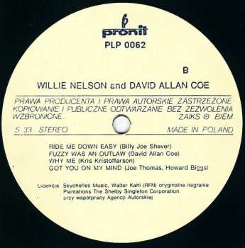 LP Willie Nelson: Willie And David 408310