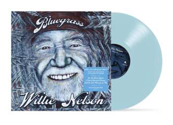 LP Willie Nelson: Bluegrass (blue / Clear Vinyl) 484401