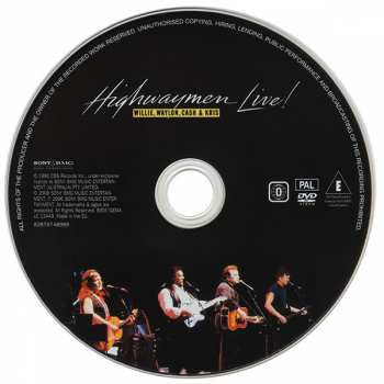 DVD Willie Nelson: Highwaymen Live! 20604