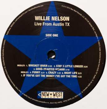 2LP Willie Nelson: Live From Austin TX 399526