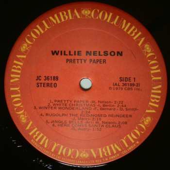 LP Willie Nelson: Pretty Paper 495926