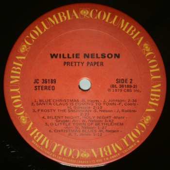 LP Willie Nelson: Pretty Paper 495926