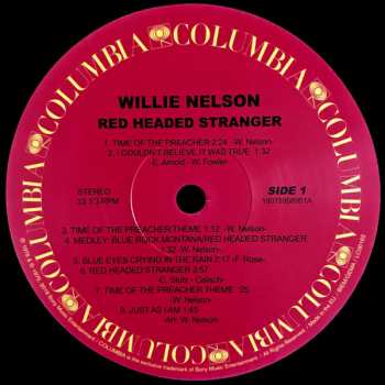 LP Willie Nelson: Red Headed Stranger 405751