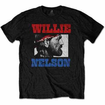 Merch Willie Nelson: Tričko Stare  M