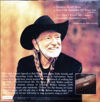 CD Willie Nelson: You Don’t Know Me: The Songs Of Cindy Walker {Sampler} 397652