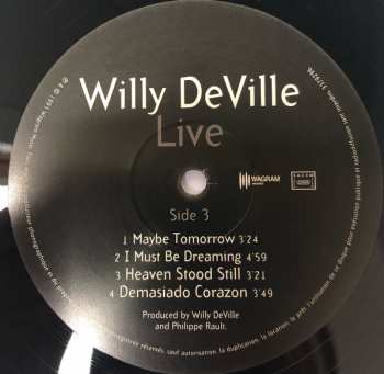 2LP Willy DeVille: (Live) 81610