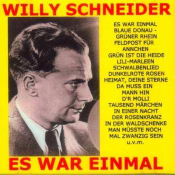 Album Willy Schneider: Es War Einmal