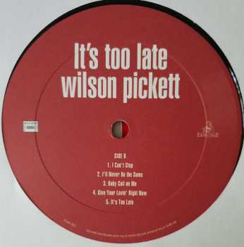 LP Wilson Pickett: It's Too Late 136147