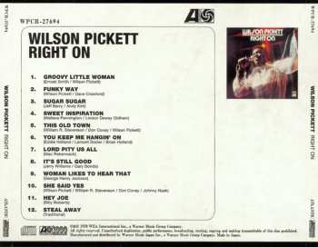 CD Wilson Pickett: Right On