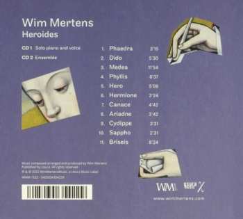 2CD Wim Mertens: Heroides DIGI