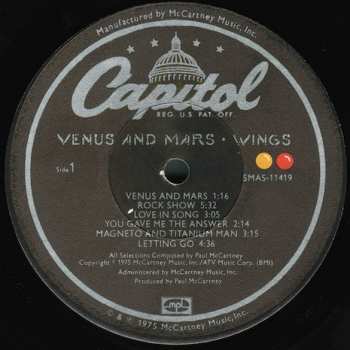 LP Wings: Venus And Mars 508280
