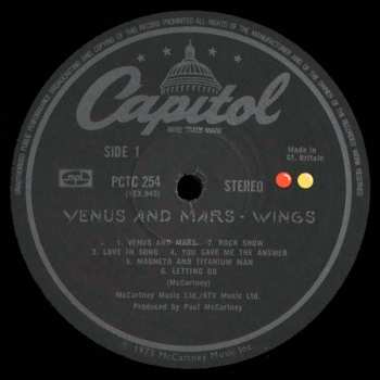 LP Wings: Venus And Mars 190961