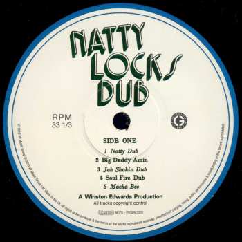 LP Winston Edwards: Natty Locks Dub  131440