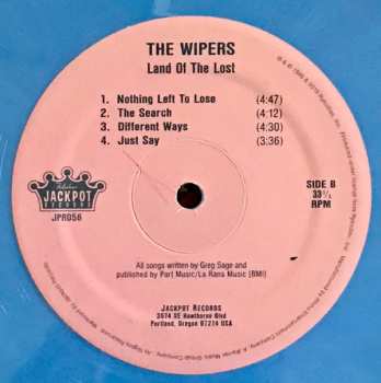 LP Wipers: Land Of The Lost CLR | LTD 539557