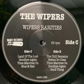 2LP Wipers: Rarities