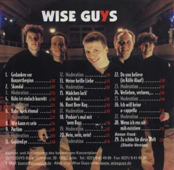 CD Wise Guys: Live 191929