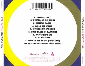 CD Wishbone Ash: Here To Hear 15925
